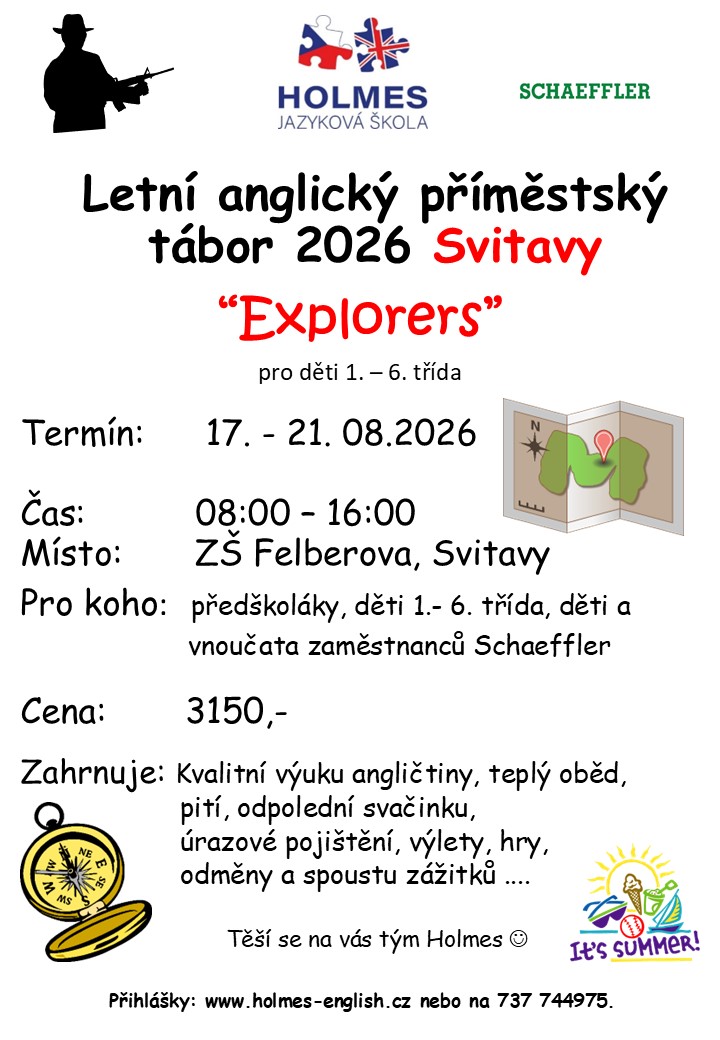 Letní tábor Svitavy 2026 Schaeffler